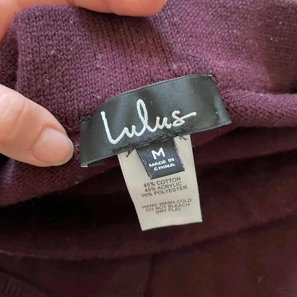 LULU’S Comfy Cozy Plum Purple Shorts - Image 4