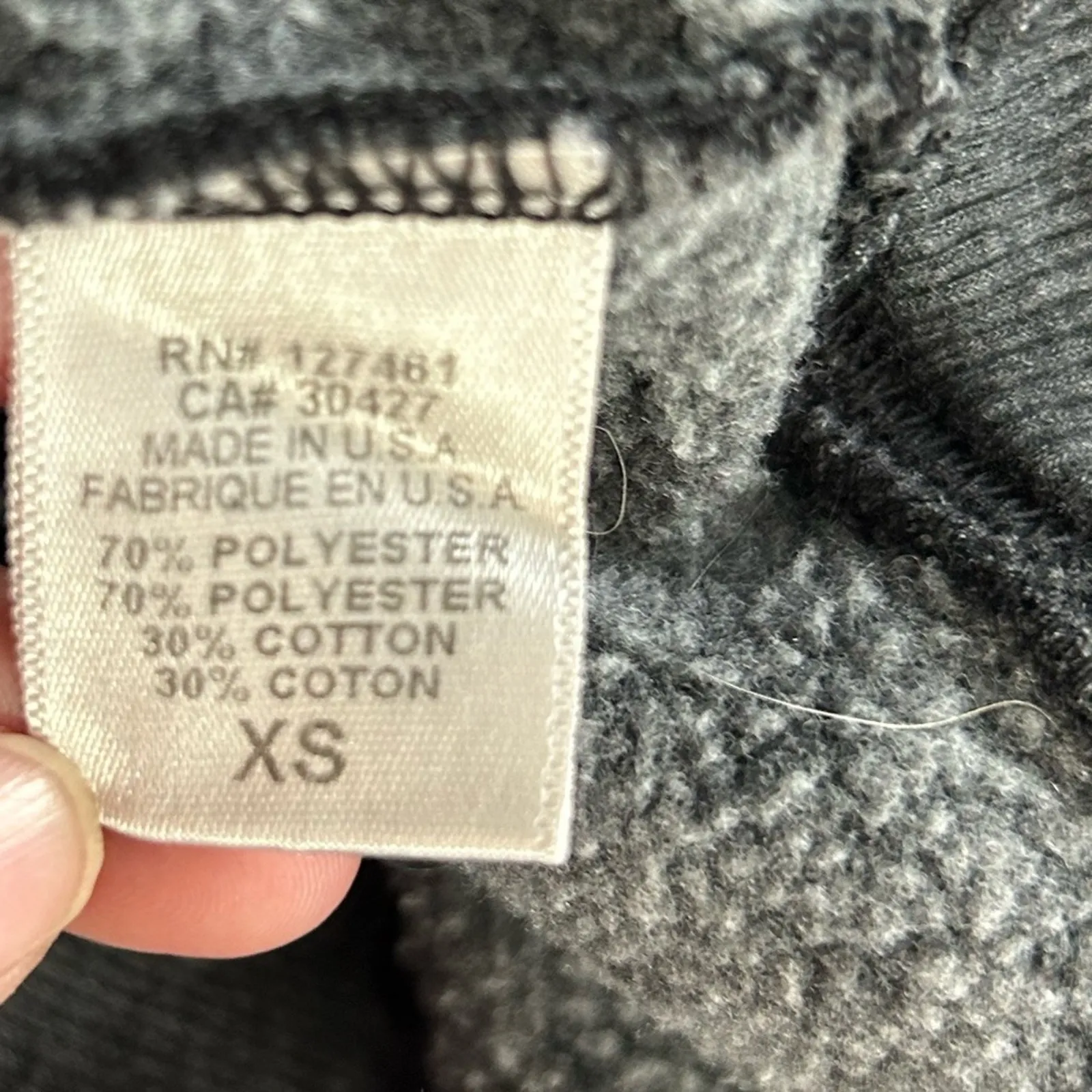 Wildfox “Body By Trey” Dark Grey Crewneck Sweatshirt Size XS - Image 12