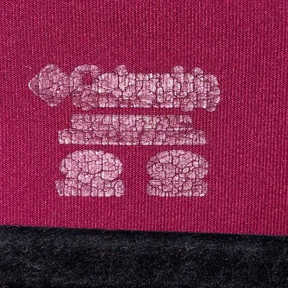 Columbia Dark Pink Athletic Long Sleeve Shirt - Image 5