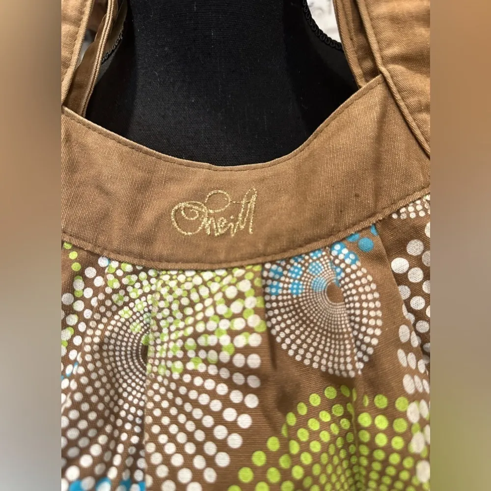 O'Neill Shoulder Bag Canvas Multicolor EUC - Image 3