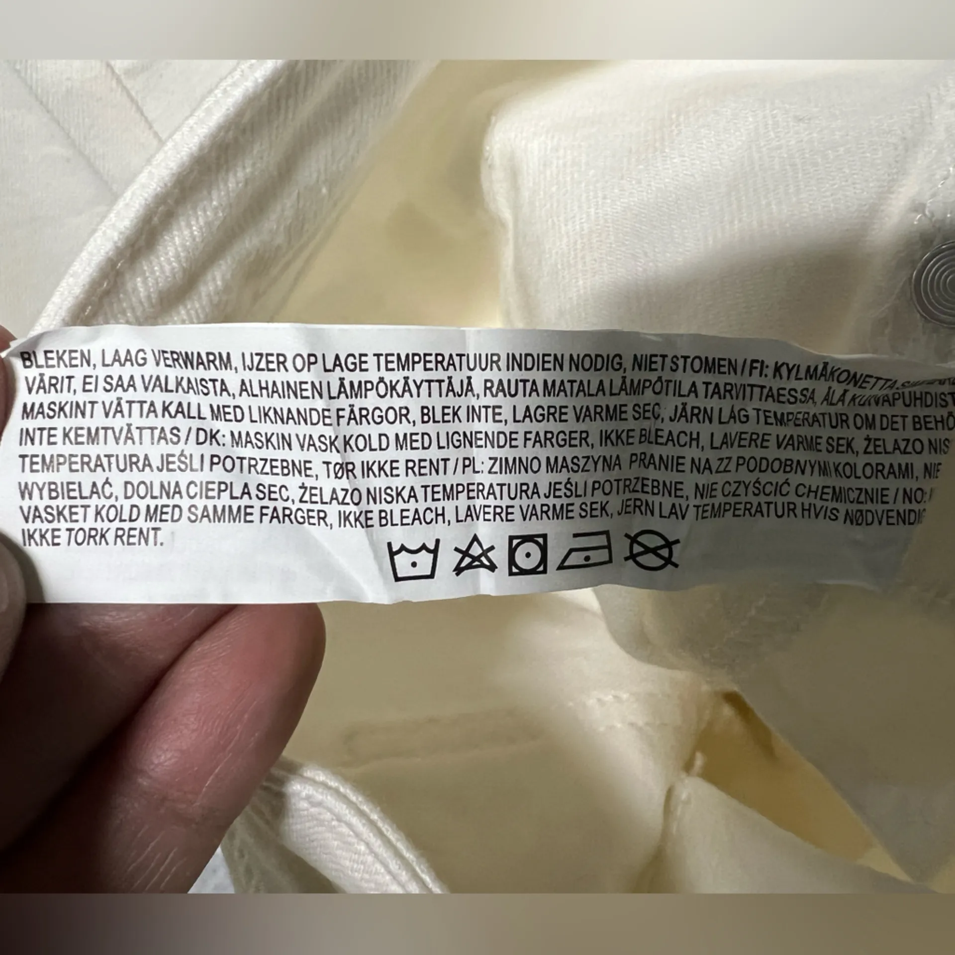 Anthropology EVIDNT Los Angeles Tate Skinny Denim White‎ Jeans Womens Size 25 White - Image 5