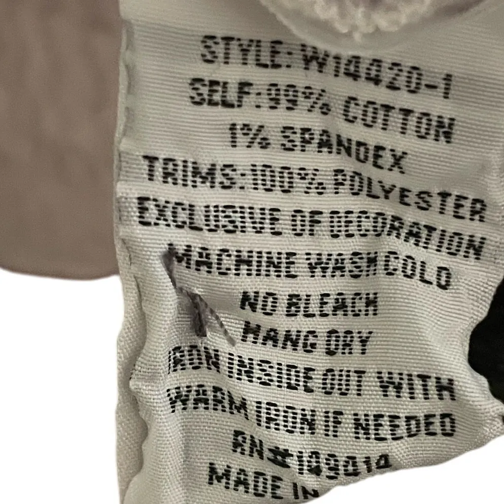 Johnny Was Caelynn Button Back Embroidered Shirt Small - Image 10