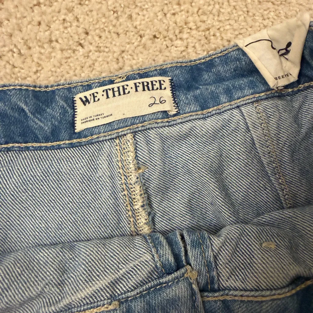 We The Free Classic Blue Jean Shorts - Image 2