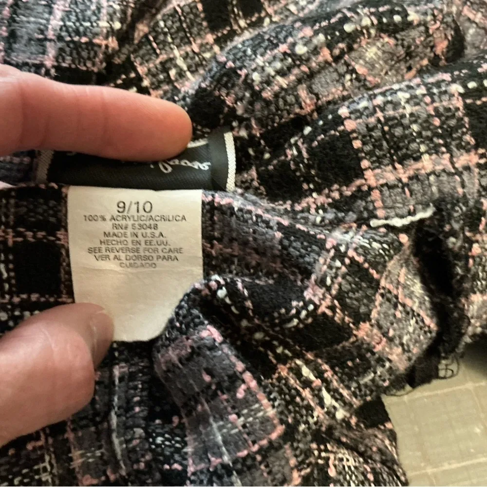 Vtg Y2K plaid blazer Black Size undefined - Image 3