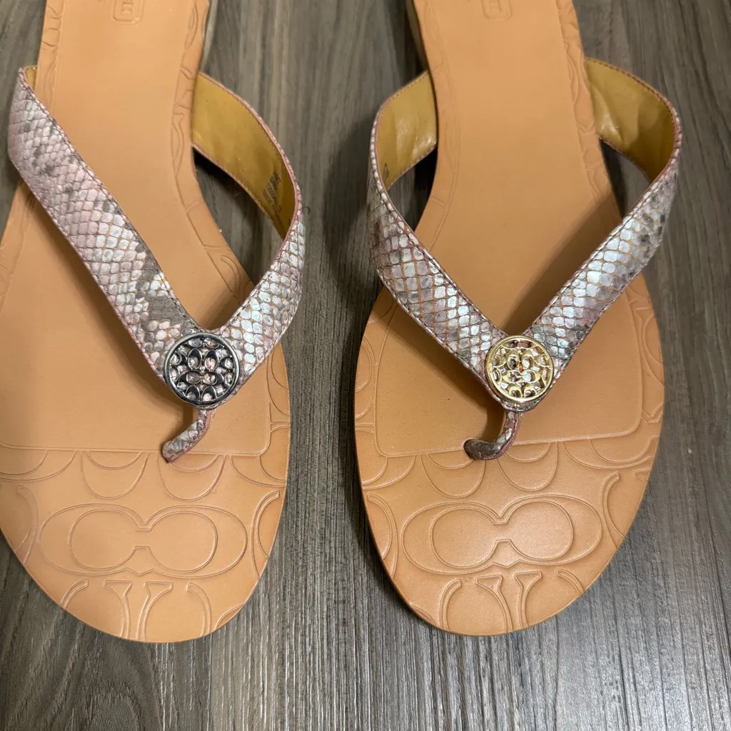 Coach  Sara Flip Flop Sandals - Image 3