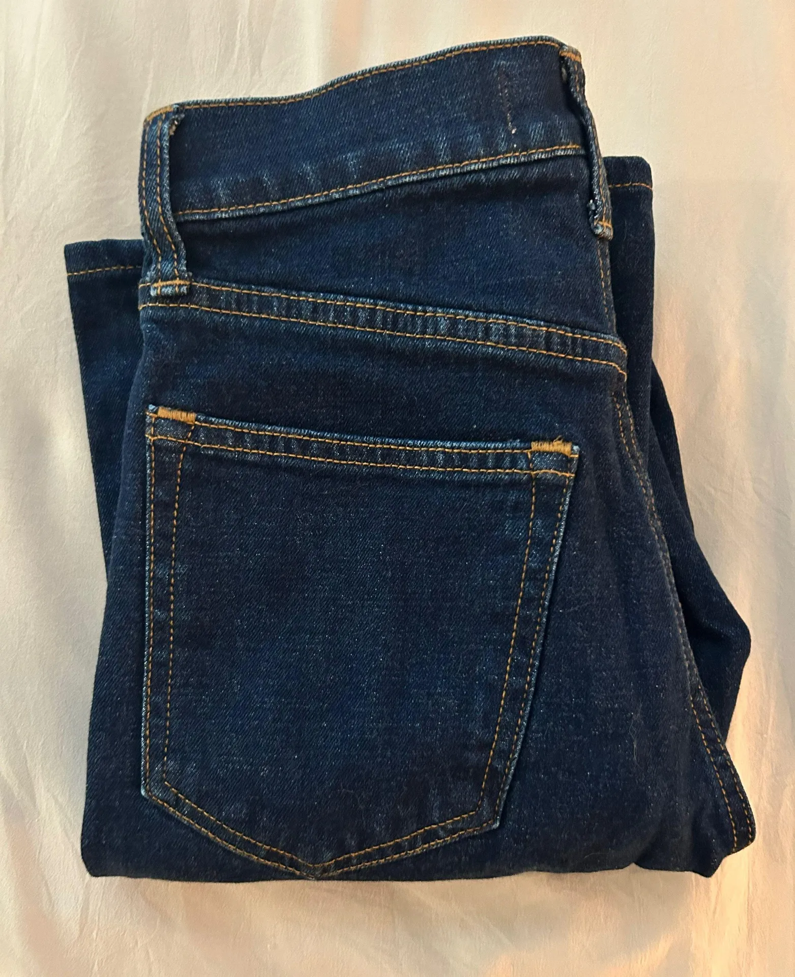 Abercrombie & Fitch Abercrombie Dark Wash Slim Straight Jeans - Image 6