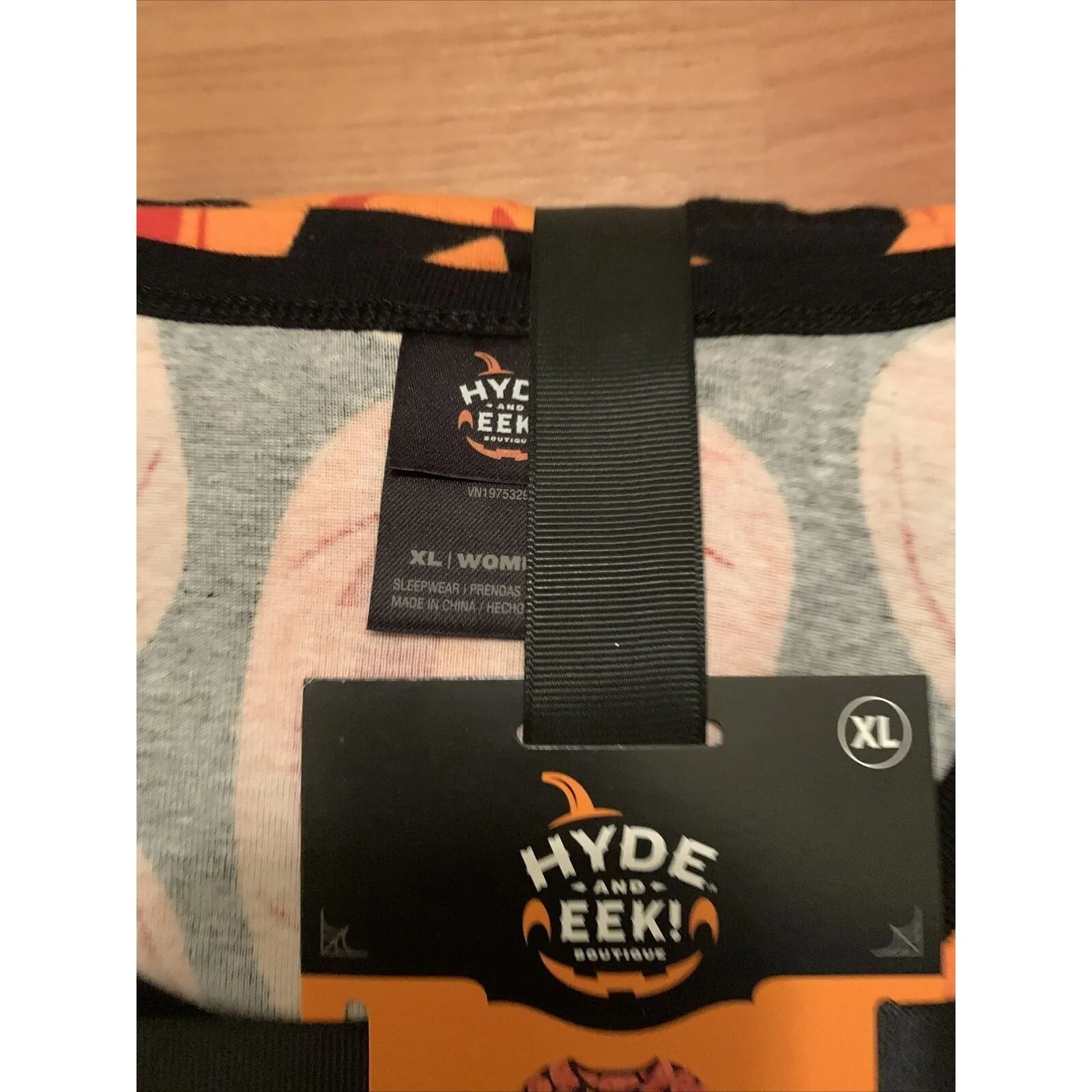 Target HYDE And EEK Women's Pajama Set Halloween Pumpkins Size 4X - Image 3