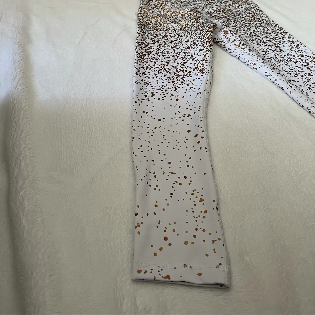 ZYIA White Stay Gold Light N Tight Hi Rise Leggings 4 - Image 8