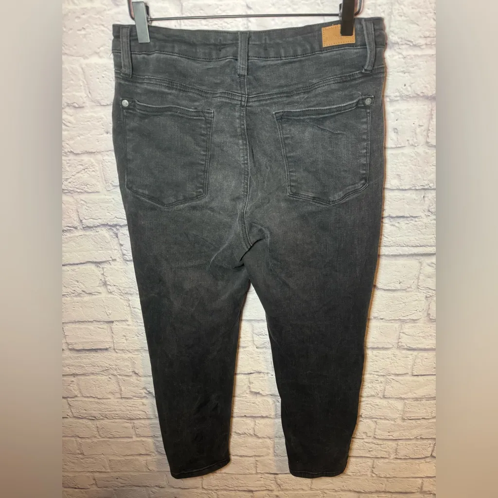 Judy blue boyfriend fit black‎ jeans women’s size 11/31 straight leg - Image 4