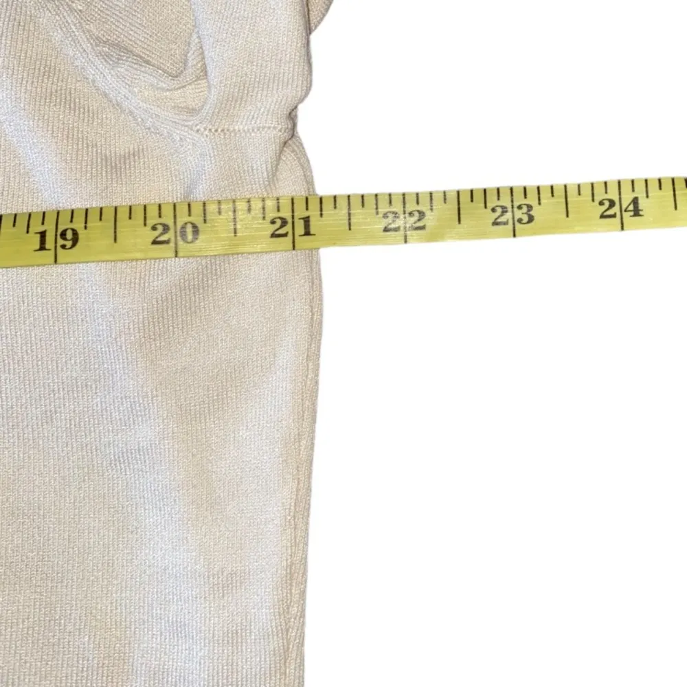 Style & Co Silk Ivory Colored Button Down Cardigan Size XL - Image 6