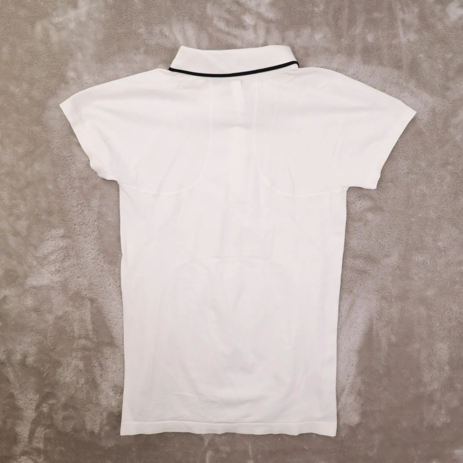 Athleta Momentum Polo Tee Shirt White Women's Medium 556401 Golf Tennis - Image 2