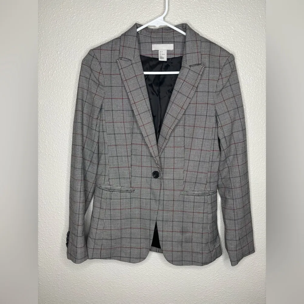 H&M‎ Plaid Blazer - Image 4