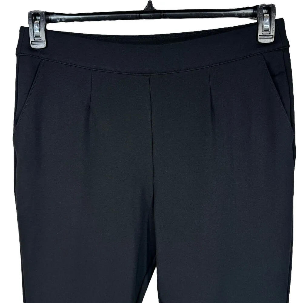 Soft Surroundings Large Ponte Bootcut Pants Pull-On Stretch Pocket Tummy Control - Image 2