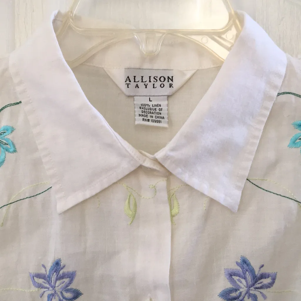 FINAL MARKDOWN Ladies Allison Taylor blouse large - Image 2