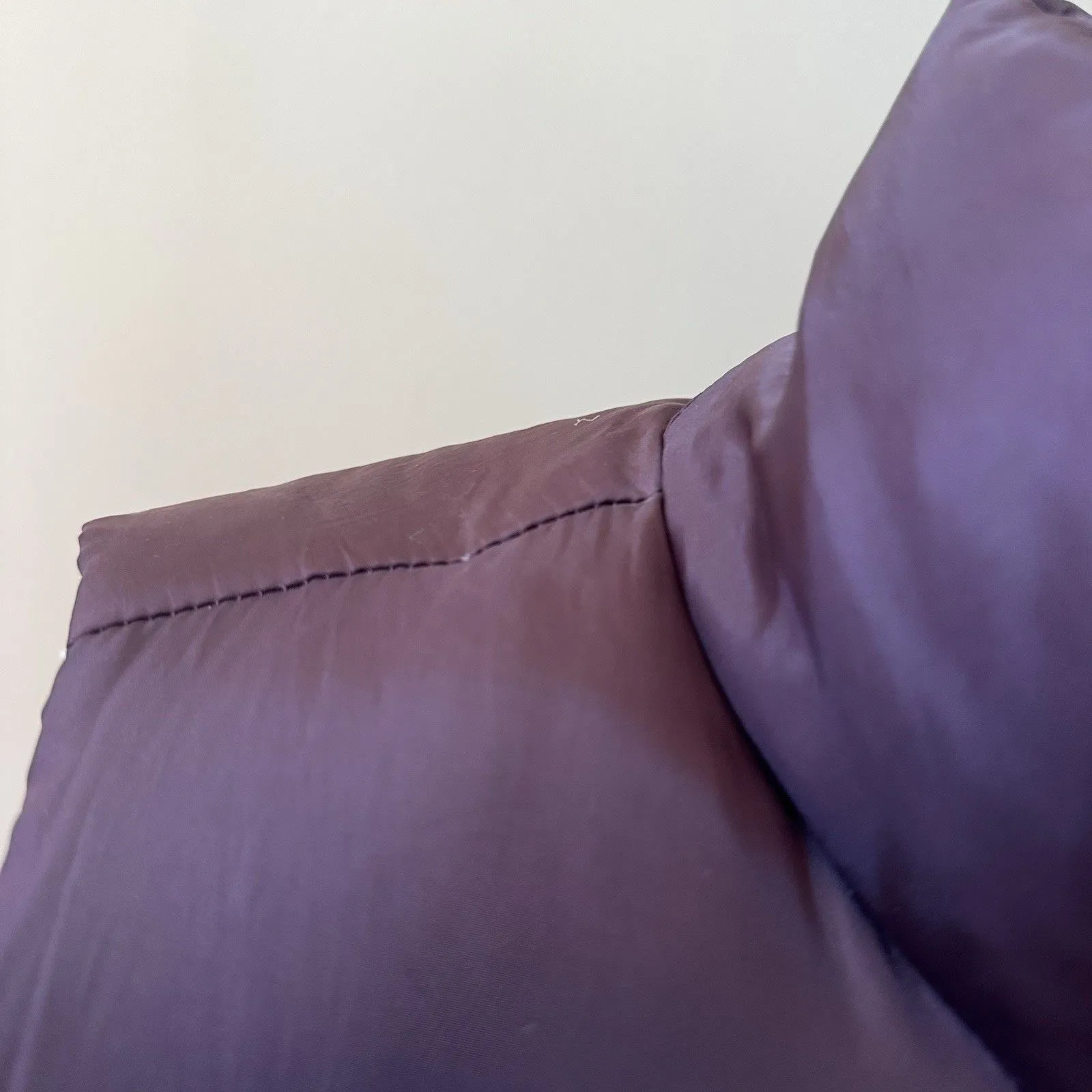 Eddie Bauer Women’s Premium Goose Down Puffer Vest Winter Cabin Cottage Brown M - Image 16