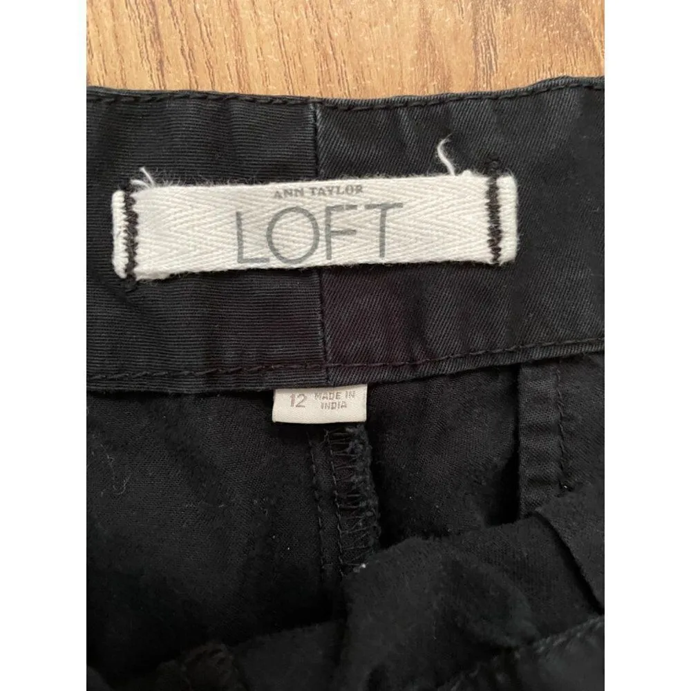 Ann Taylor Loft shorts Black Size 12 - Image 3