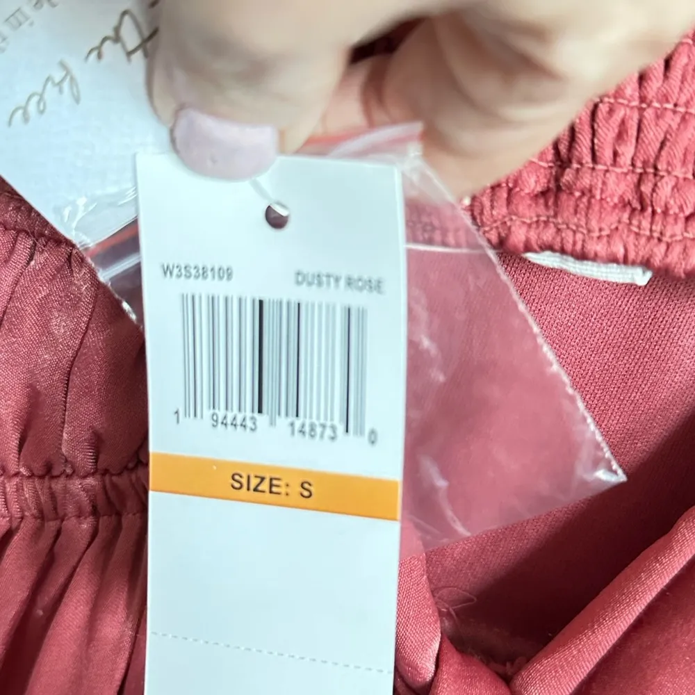 🆕 NWT Band of the Free Dusty Rose Dress SZ Small Pink - Image 3