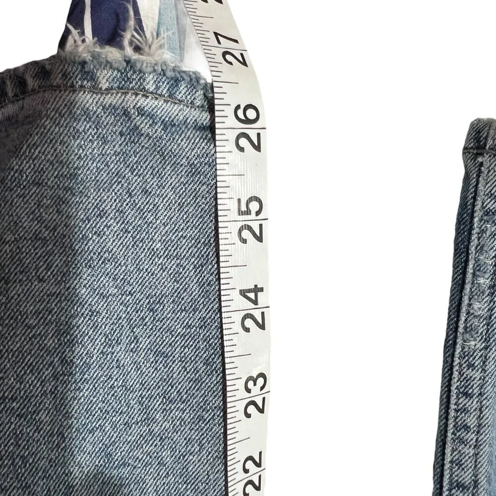 Citizens of Humanity Charlotte Button Fly Straight Ankle Jeans Women's Size 24 - Image 13