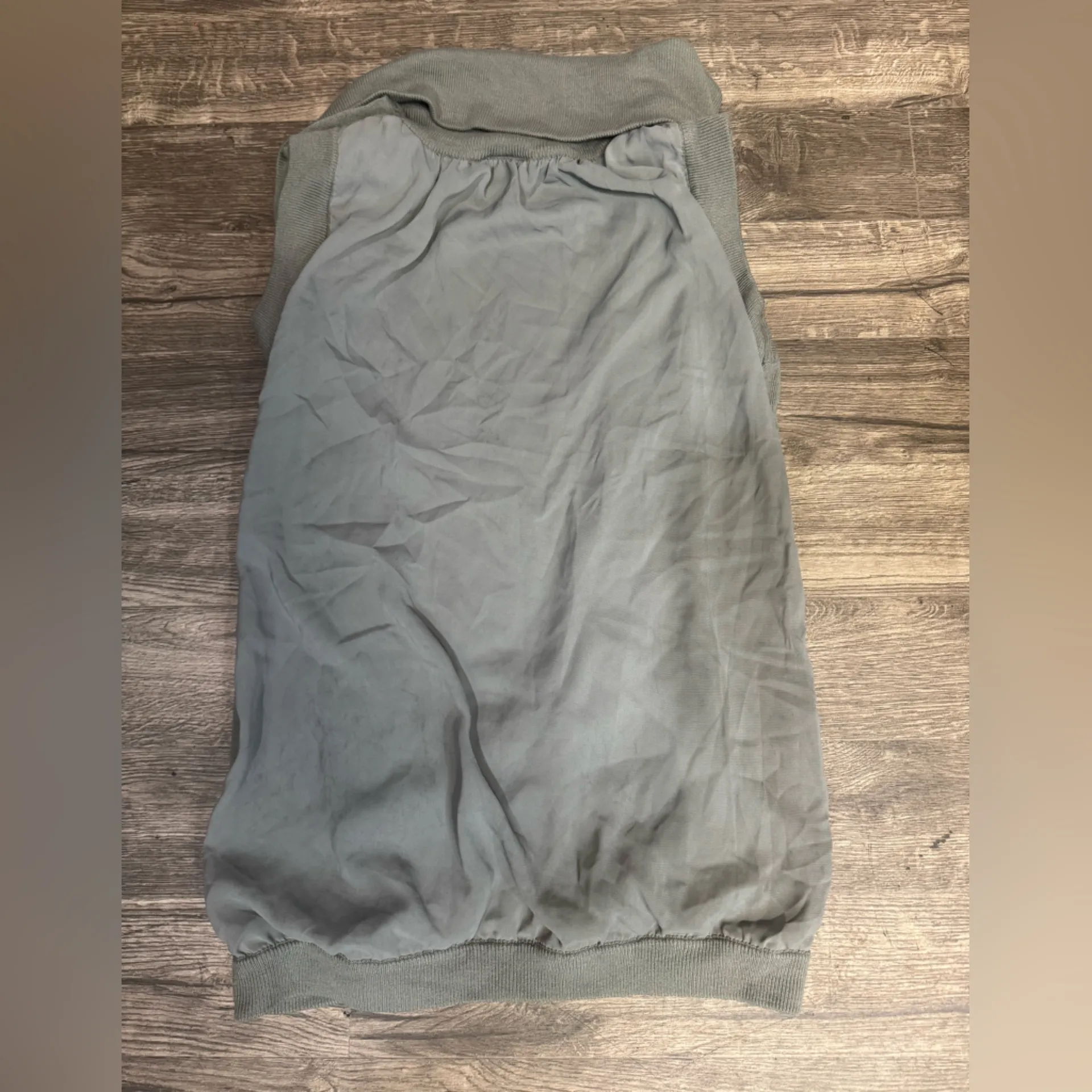 Arden B Gray Knit Cardigan - Image 5