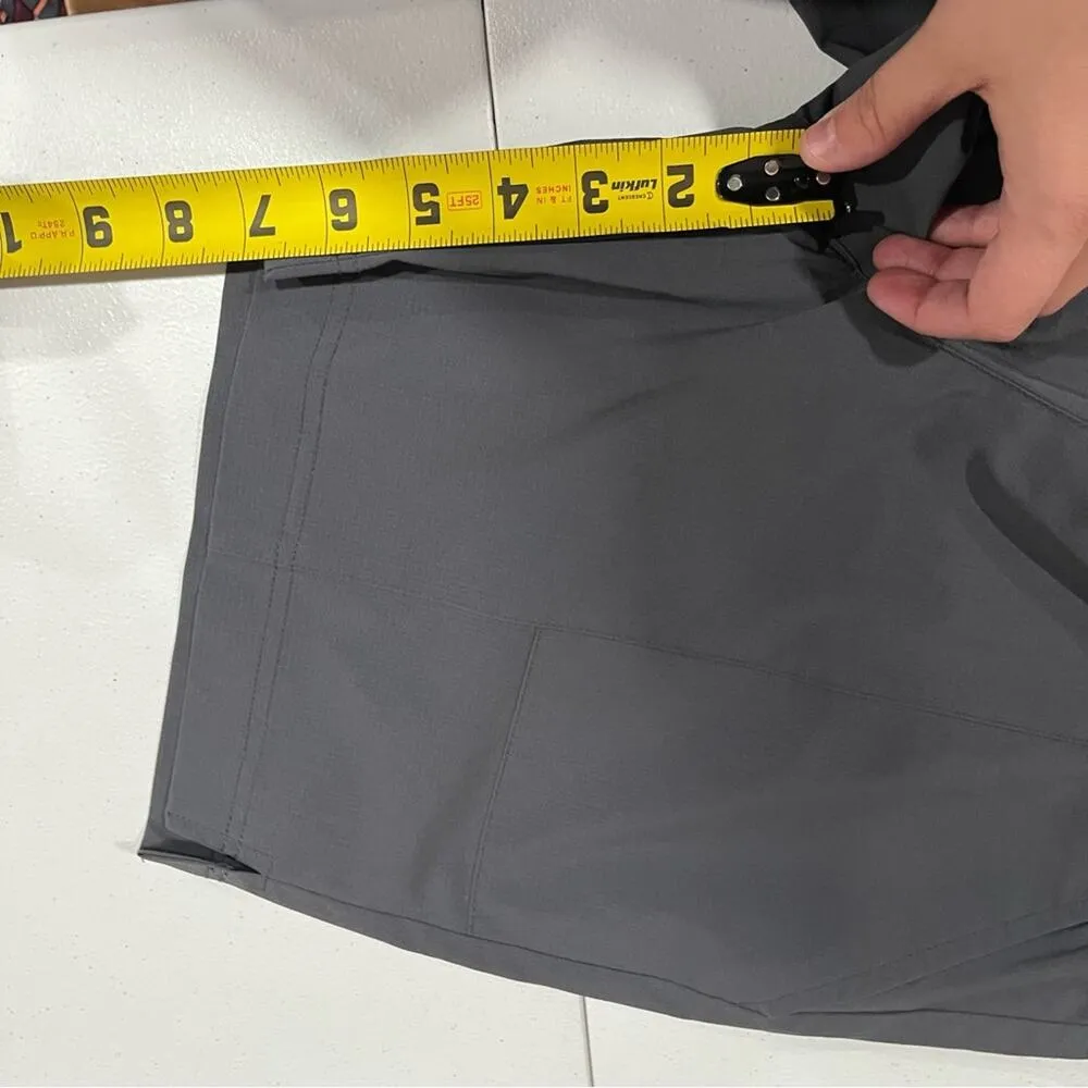 Ideology Gray Ripstop 7” Ripstop Quick Dry Performance Shorts Hiking Womens XS - Image 7