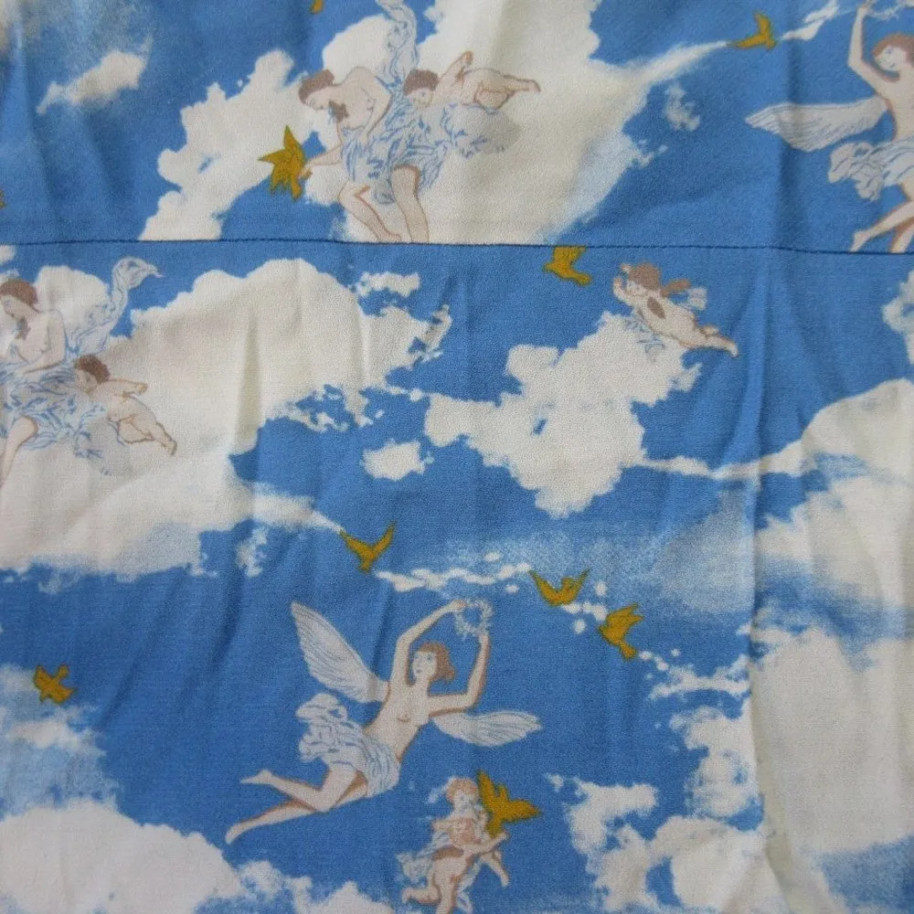 NWT Reformation Astrid Midi in Cielo Angel Cherub Cloud Cowl Tank Dress M - Image 5