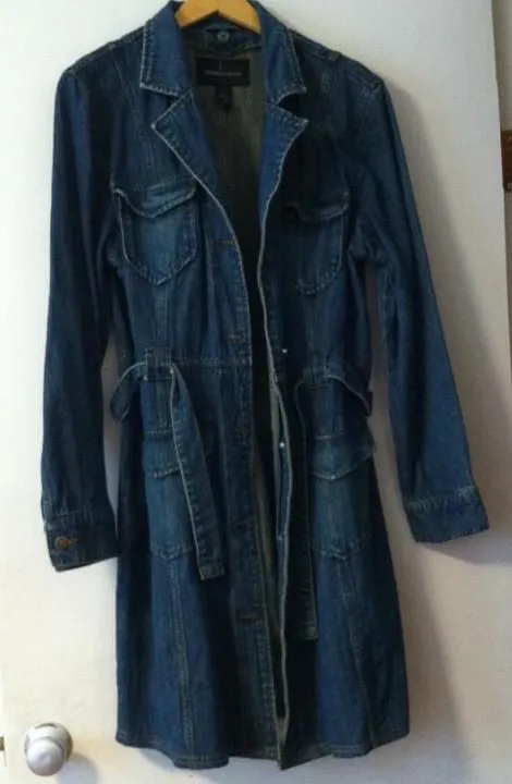 International Vintage Denim Trenchcoat - Image 2