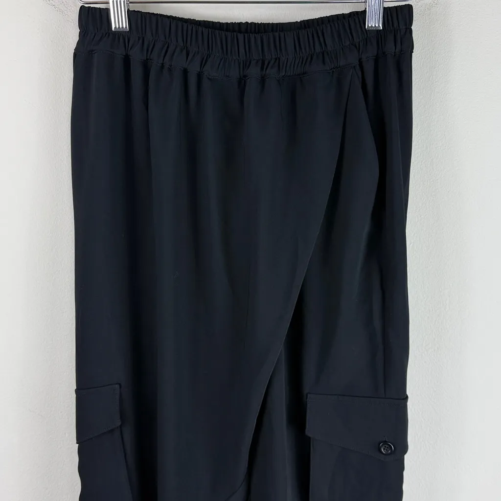 Ruti Cargo Fold Over Front Pull On Pants in Black Size 3 (small/medium) - Image 6