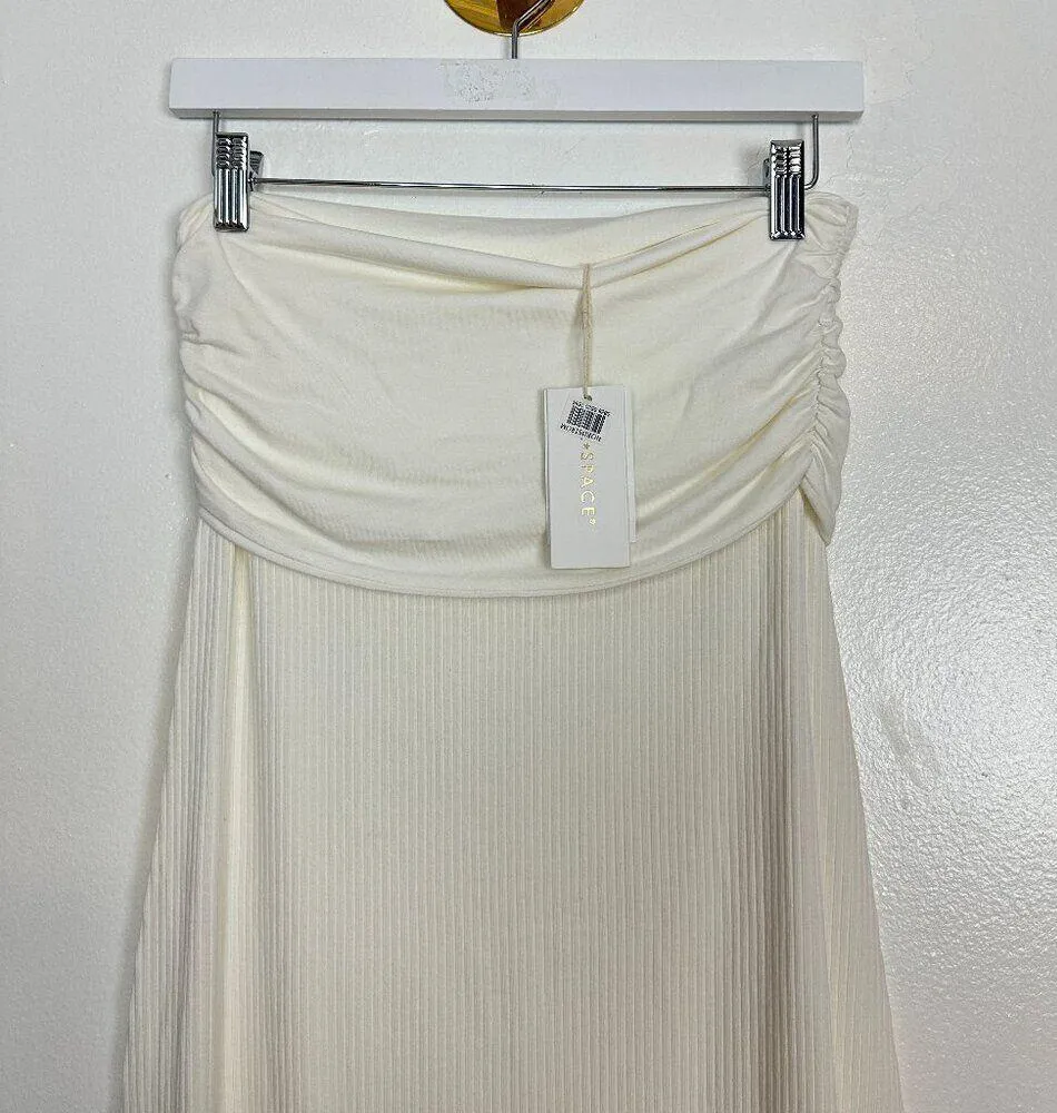 L*SPACE Manaia Convertible Cover-Up in Cream Size Large NWT - Image 5