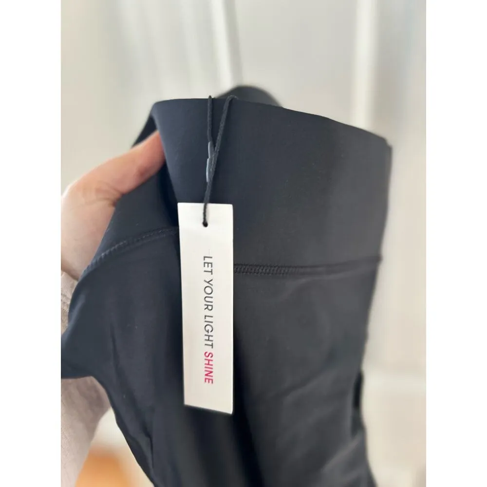 NWT Terez Black Full Length Legging with Hot Pink Ankle Zipper Detail - Image 8