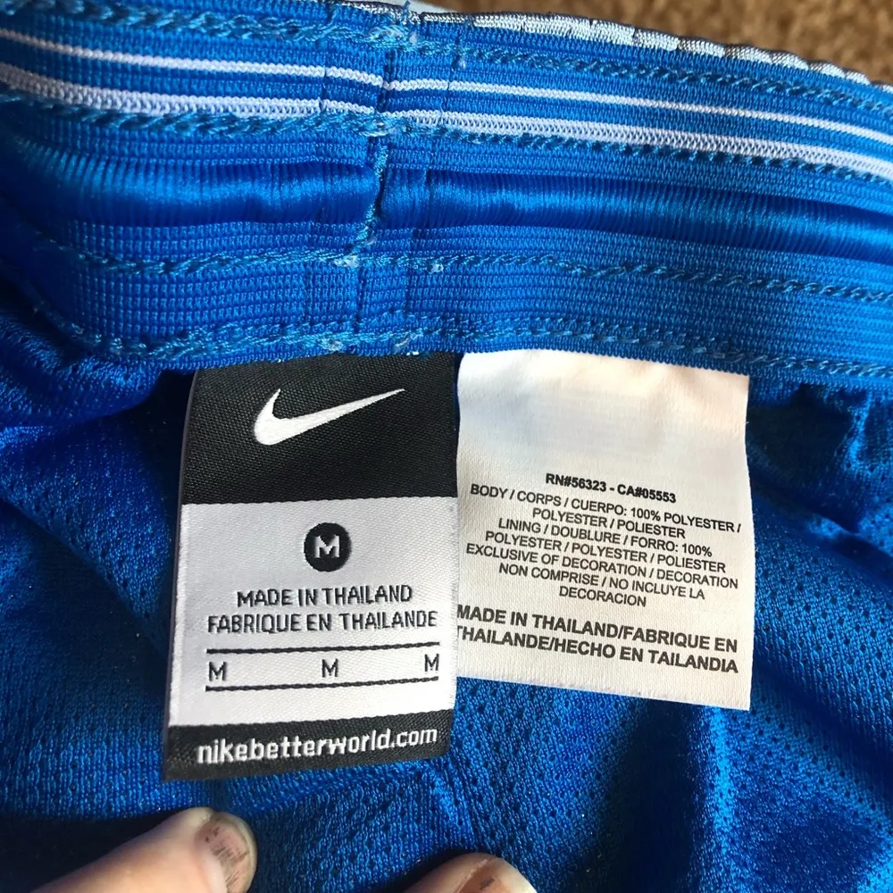 COPY - Blue Nike Mesh Short - Image 4