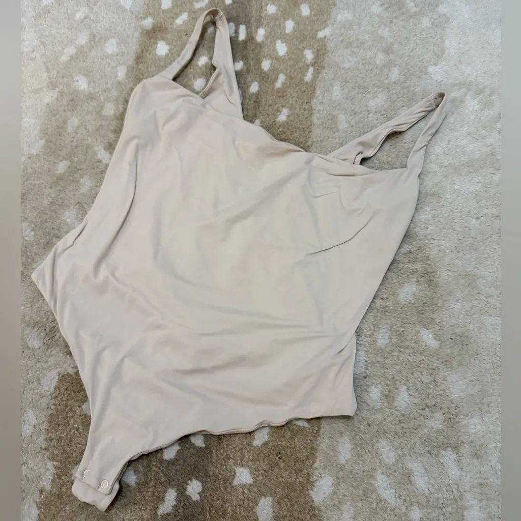 Skims BNWOT tan sienna snap button bodysuit women’s plus size 3X - Image 3