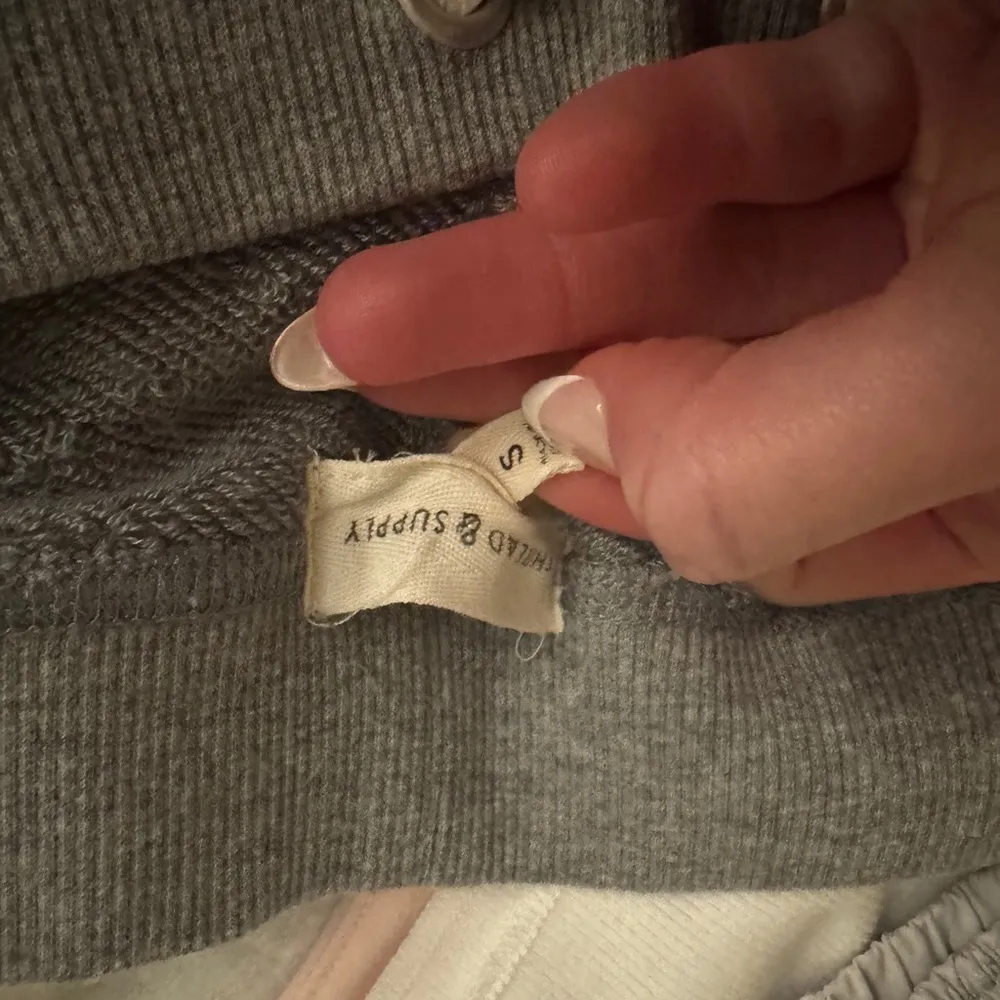 dark grey dry goods wide leg sweatpants - Image 2