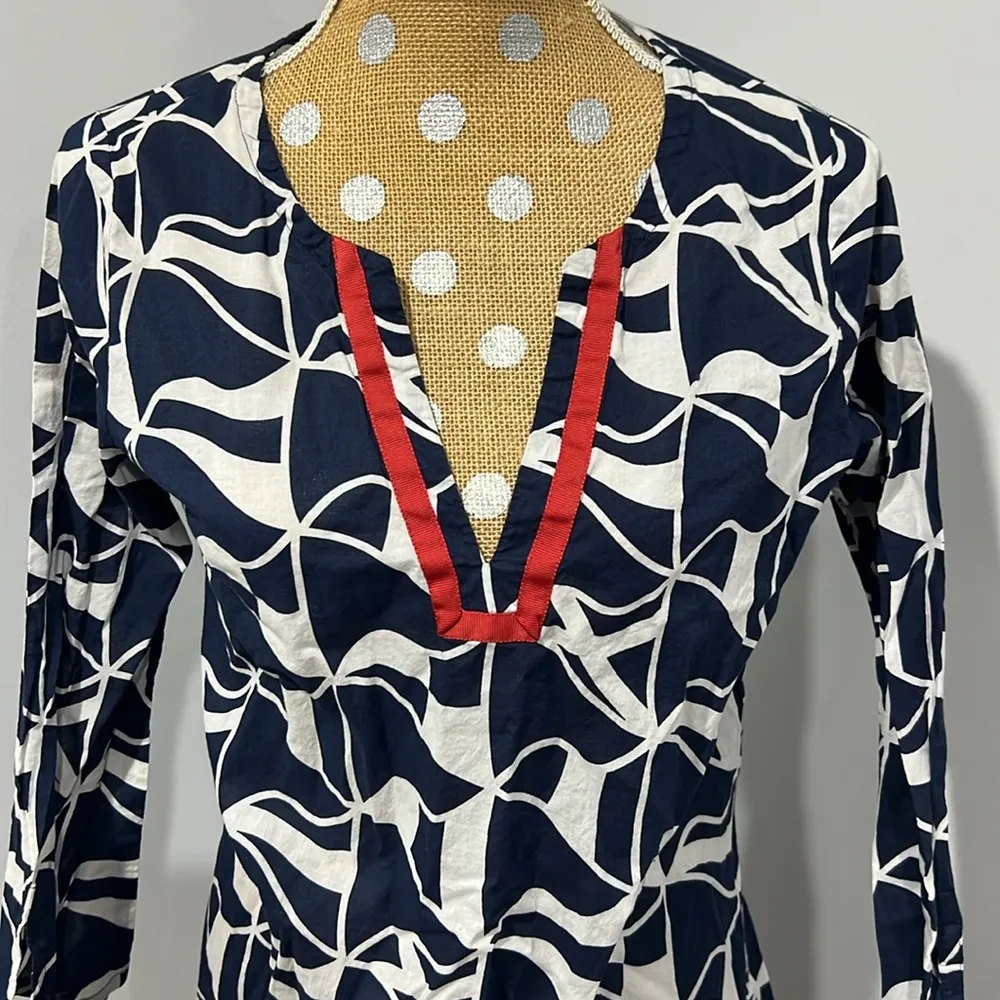 Vineyard Vines Dress Beach Cover-Up Tunic Top Medium M - Image 2