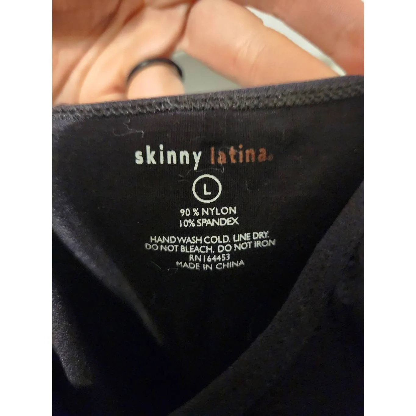 NWT Skinny Latina Size Large Black Seamless Bodysuit Shaper Shaperwear - Image 4
