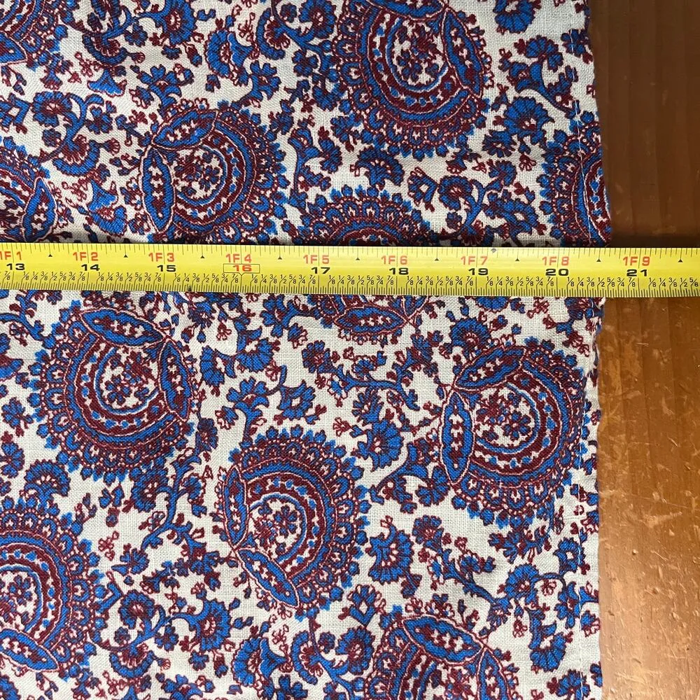 J. Crew Women's Linen Floral Ruffle Mock Neck Sleeveless Fleur Top Size Small - Image 8