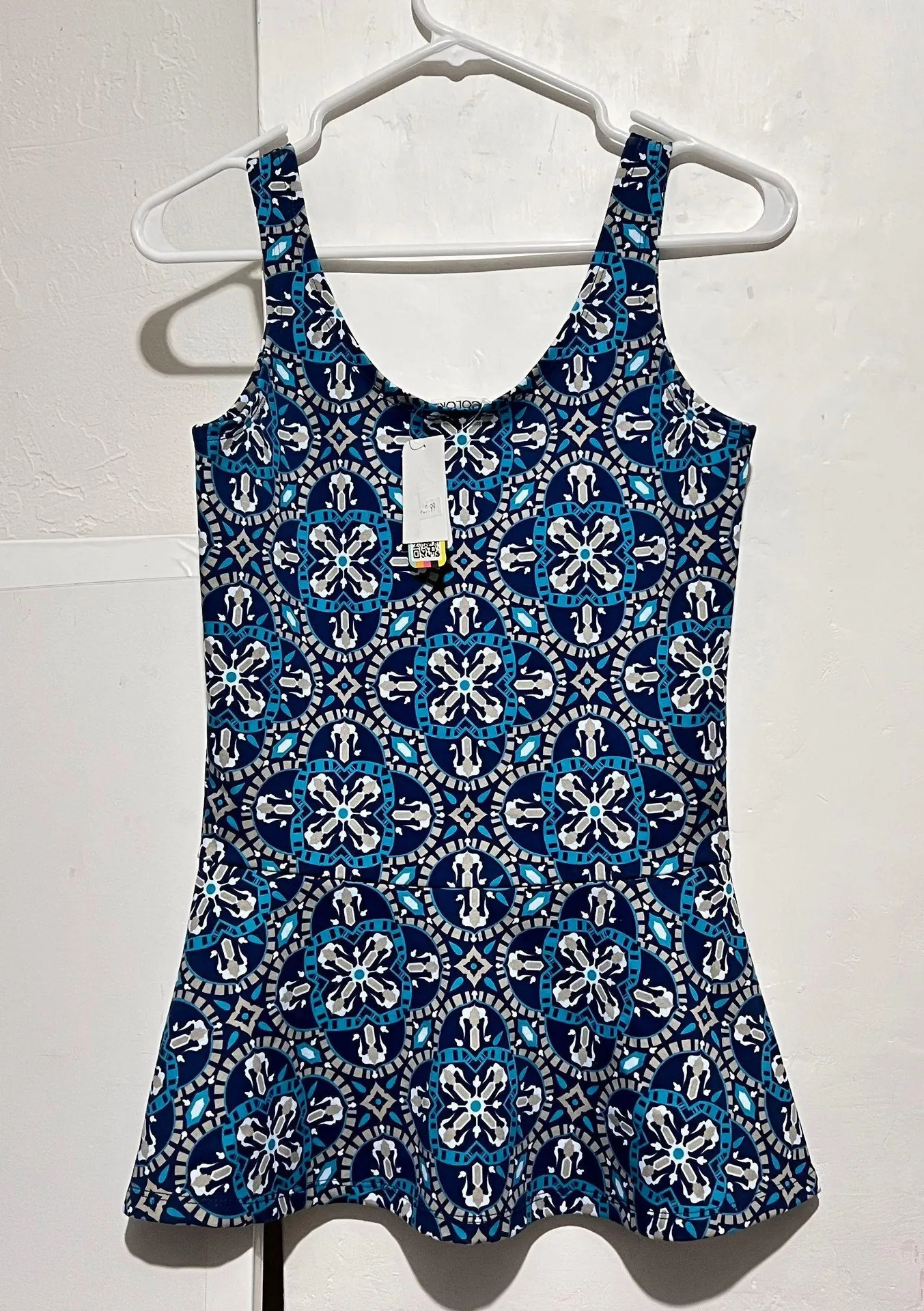 All For Color Peplum Top - Image 3