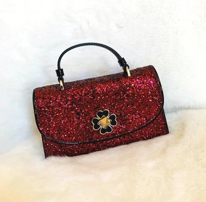 Kate Spade Odette Glitter Mini Top Handle - Image 4