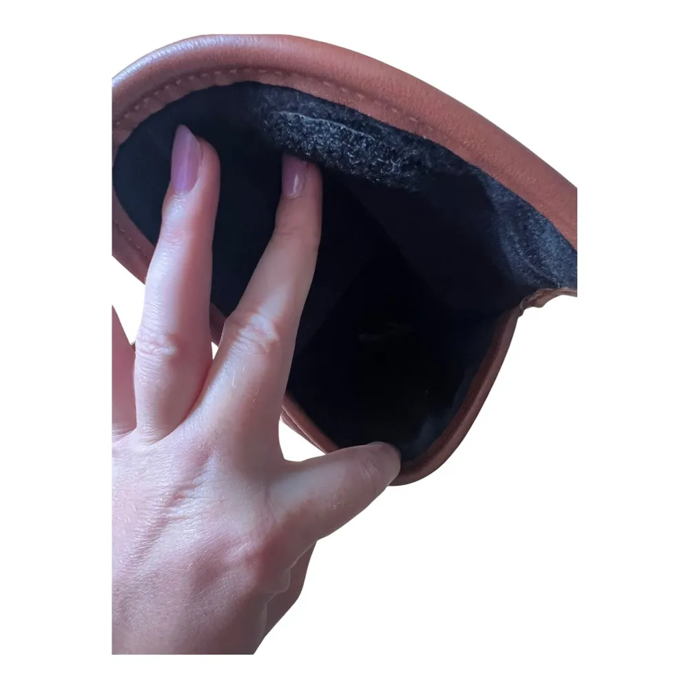 Vintage Coach 1996 Atlanta Olympics Crossbody Tan Leather Small Purse - Image 4