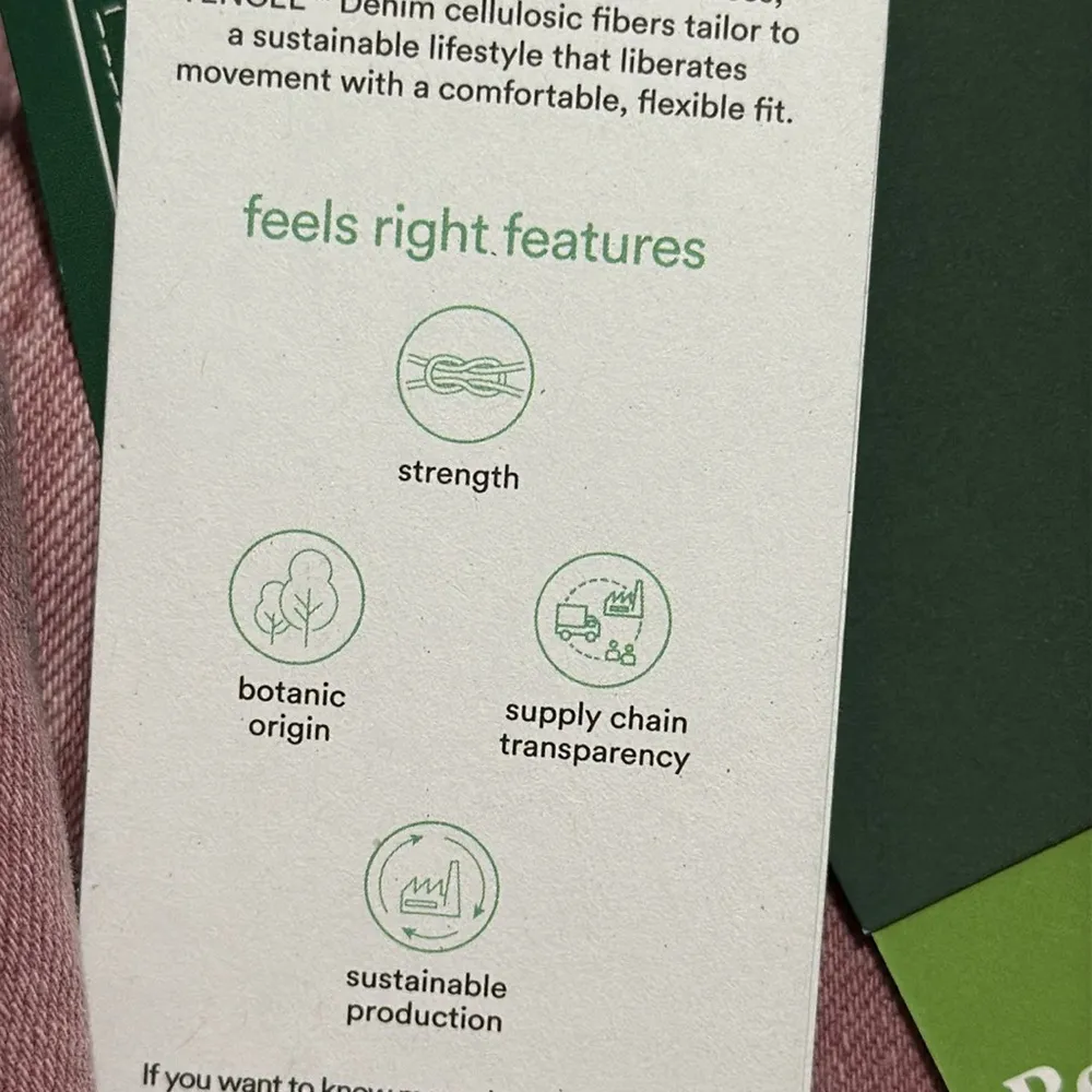 L.L. BEAN women’s 6 med/tall BeanFlex slim leg high rise jeans rose shadow new Pink - Image 7