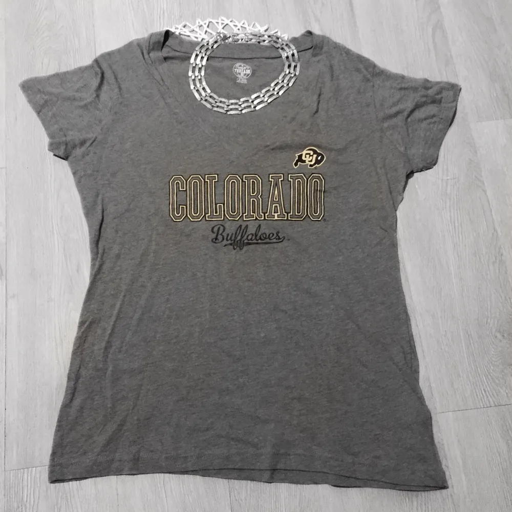 NWOT Heather Gray Colorado Graphic Tee T-Shirt New - Image 2
