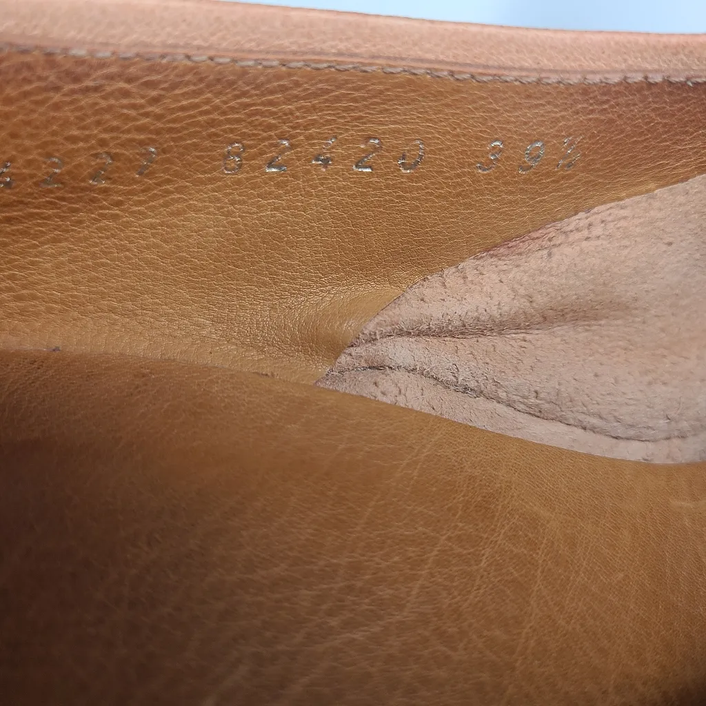 COCLICO Shoes Helen Platform Wedge Pumps‎ EU 39.5 Tan Size 8.5 - Image 8