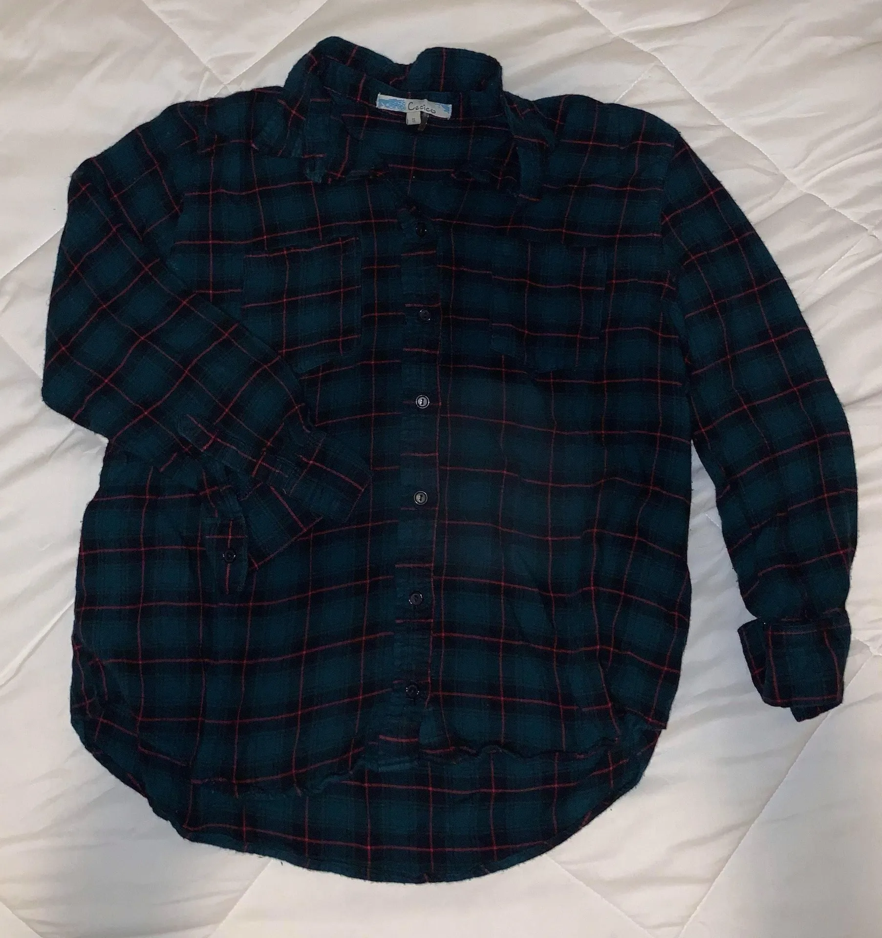 Cecico  Green Flannel - Image 2