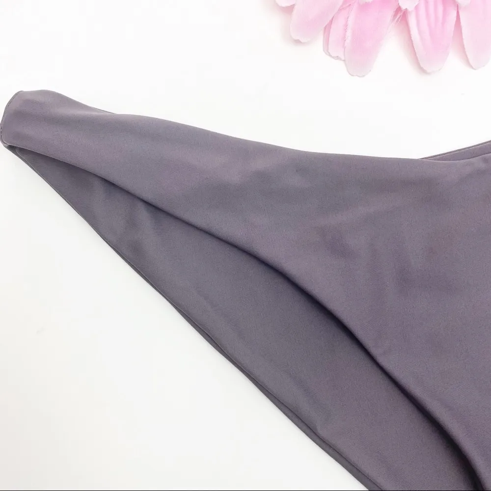 Beach Riot Island Bikini Bottom: Deep Plum - Image 4