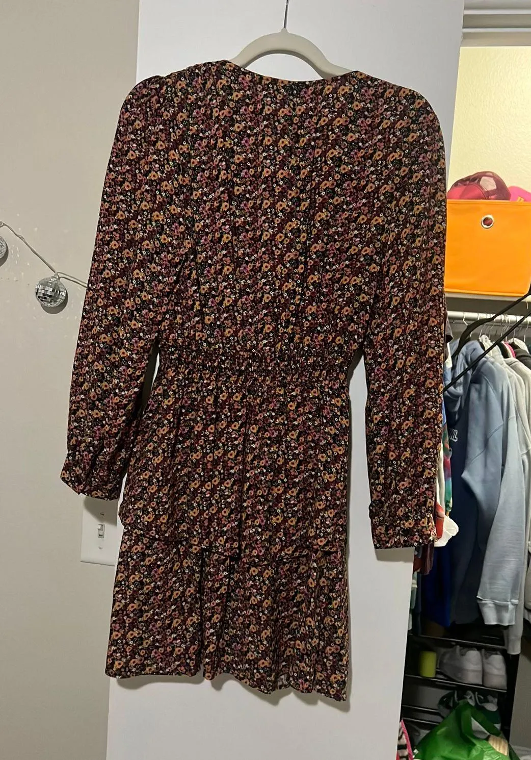 New  Long Sleeve Floral Dress - Image 2