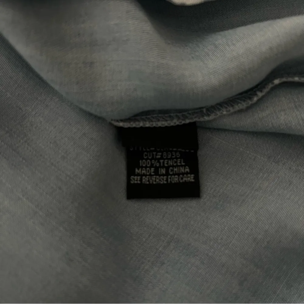 NWT, Velvet Heart Tencel Chambray V-Neck Pullover Dress, Sz M - Image 12