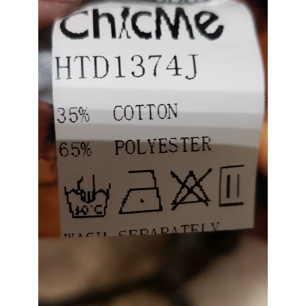 Chicme Brown Leopard Animal Print V - Image 11