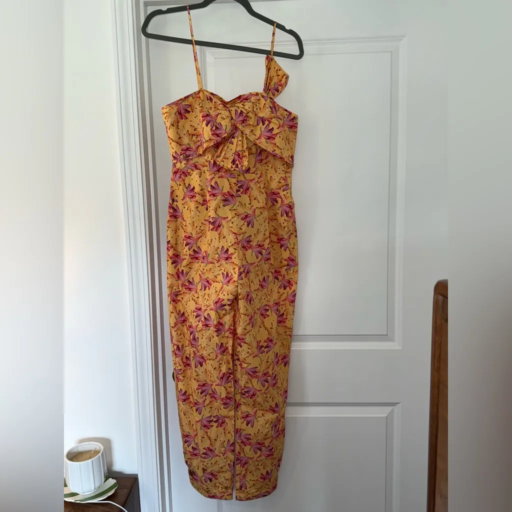 Farm Rio Banana Sunshine Bow Jumpsuit - Image 2