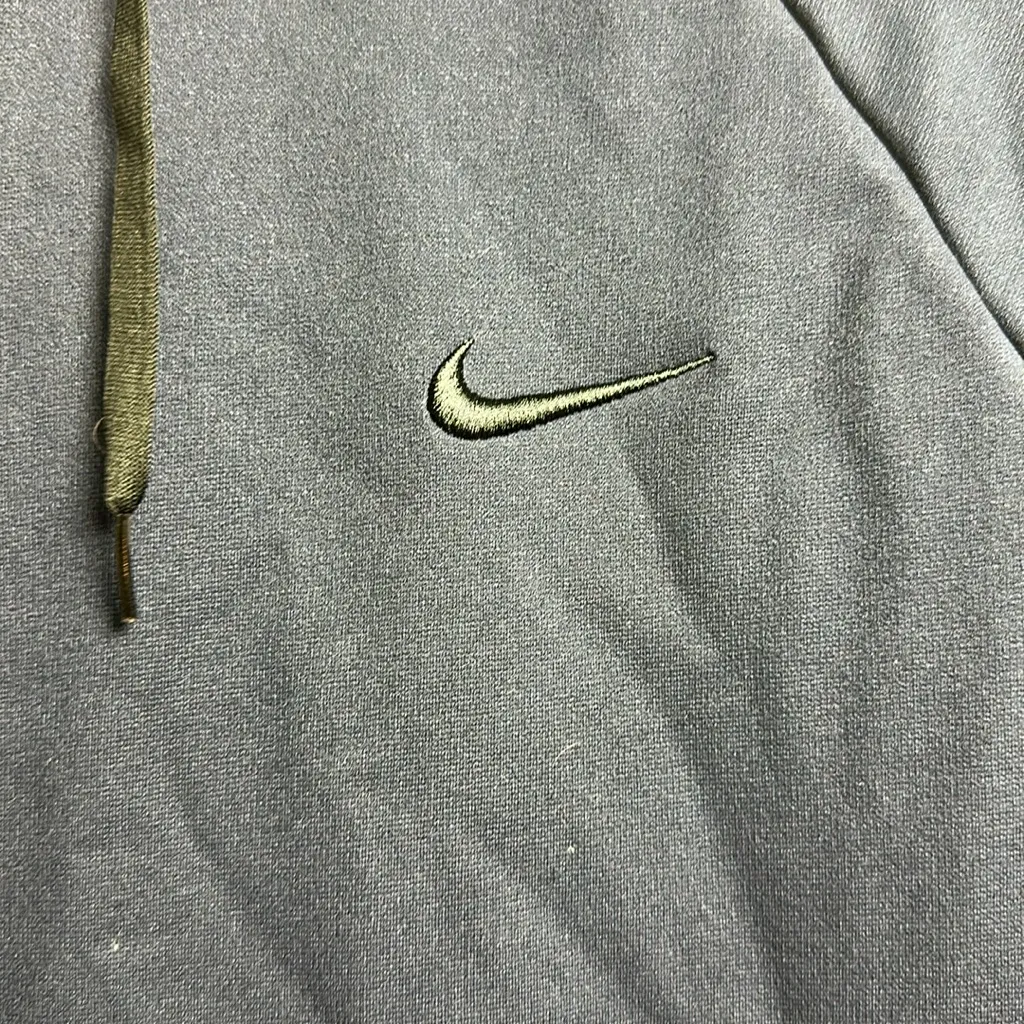 Nike Therma FIt Pull Over Hoodie Navy Blue Size Small - Image 3