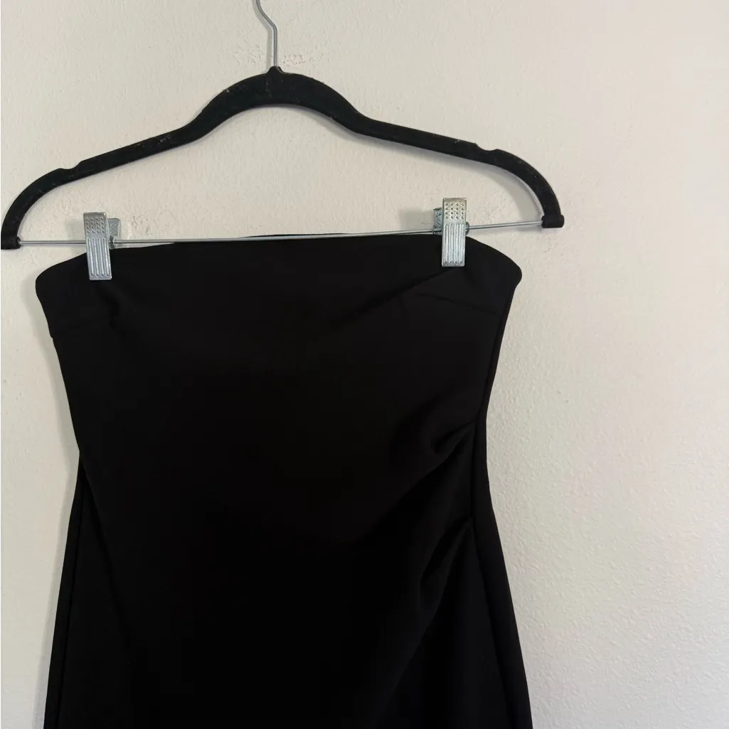 NWT Commense Elegant Black Strapless Dress Size M - Image 3