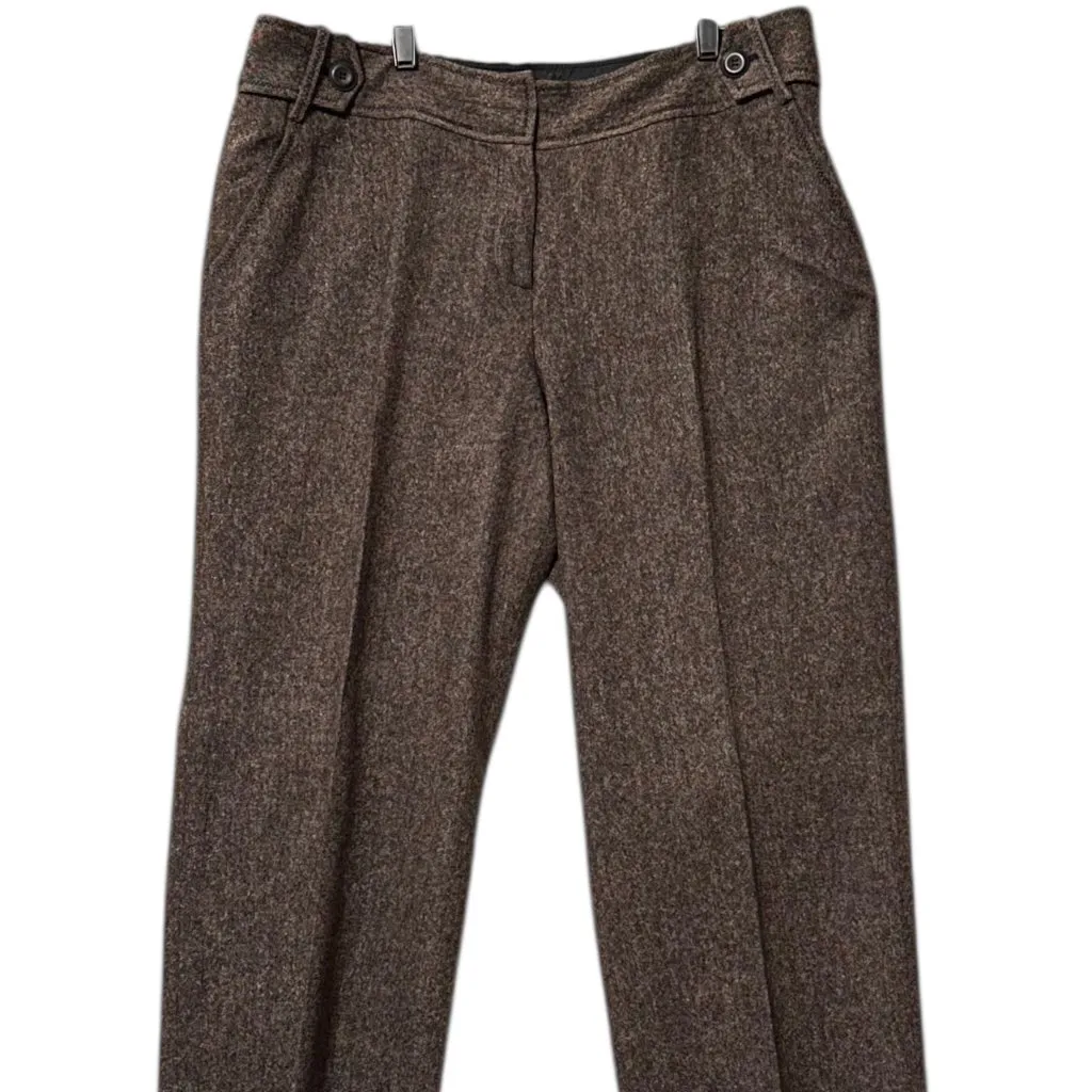 Ann Taylor Loft Brown Ann Wool Dress Pants - Image 2